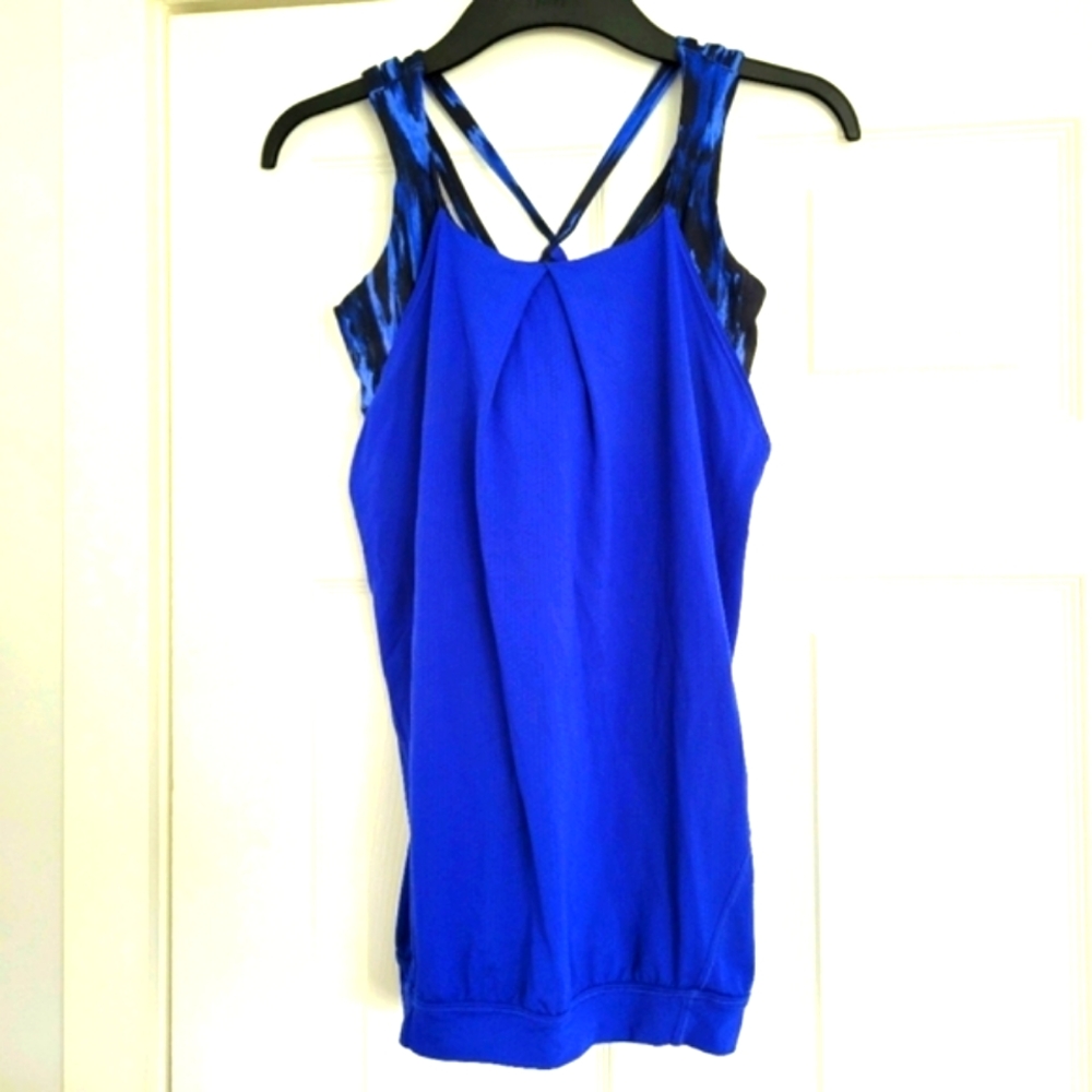 Lululemon Blue Tank Bra Top New w/o Tag